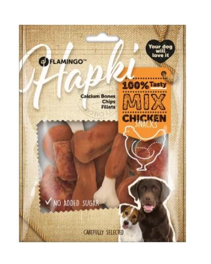 Flamingo Hapki Tavuklu Karışık Köpek Ödül Maması 170 GR | SRC: Barcode: 5411290181105